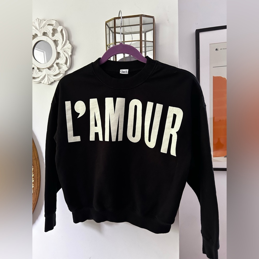 Clare V. L’ Amour Sweatshirt